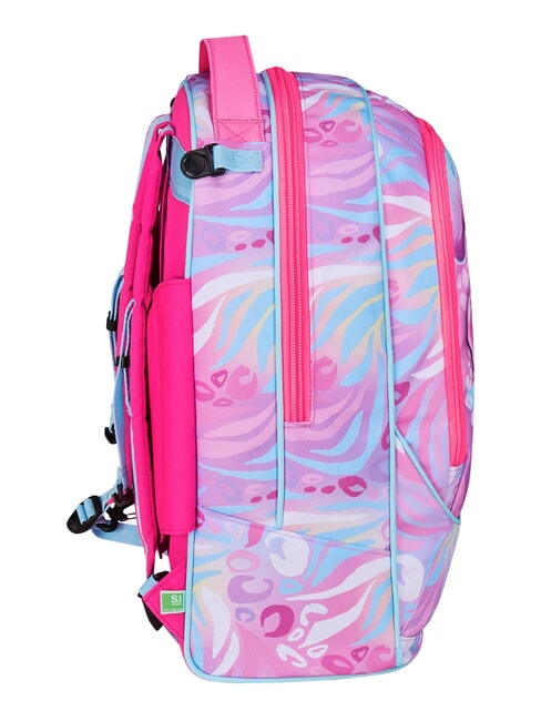 PLUSHY RABBIT Zaino trolley 3 ruote, amovibile doll pink - Zaini con carrello