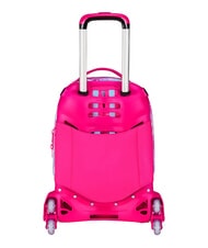 SJGANG PLUSHY RABBIT Zaino trolley 3 ruote, amovibile doll pink - Zaini con carrello - 8