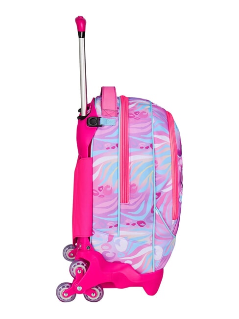 PLUSHY RABBIT Zaino trolley 3 ruote, amovibile doll pink - Zaini con carrello