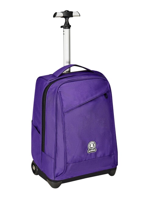 SOLID GRS Zaino trolley 2 ruote, fisso royal purple - Zaini con carrello