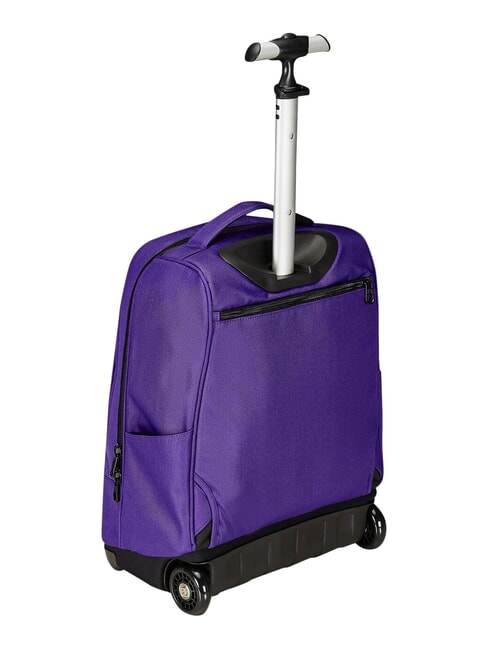 SOLID GRS Zaino trolley 2 ruote, fisso royal purple - Zaini con carrello