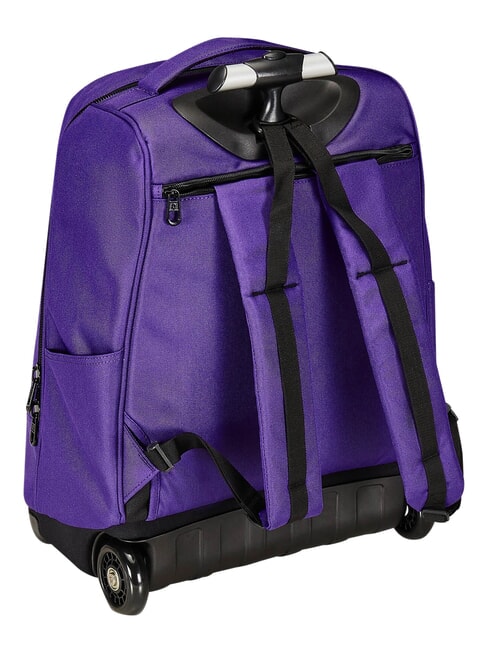 SOLID GRS Zaino trolley 2 ruote, fisso royal purple - Zaini con carrello