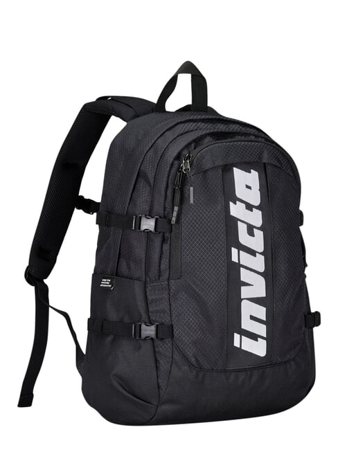 INVICT-ACT PLUS FIBRA OTTICA Zaino porta pc 14" Nero - Zaini Scuola & Tempo Libero