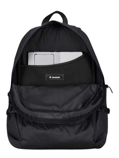 INVICT-ACT PLUS FIBRA OTTICA Zaino porta pc 14" Nero - Zaini Scuola & Tempo Libero