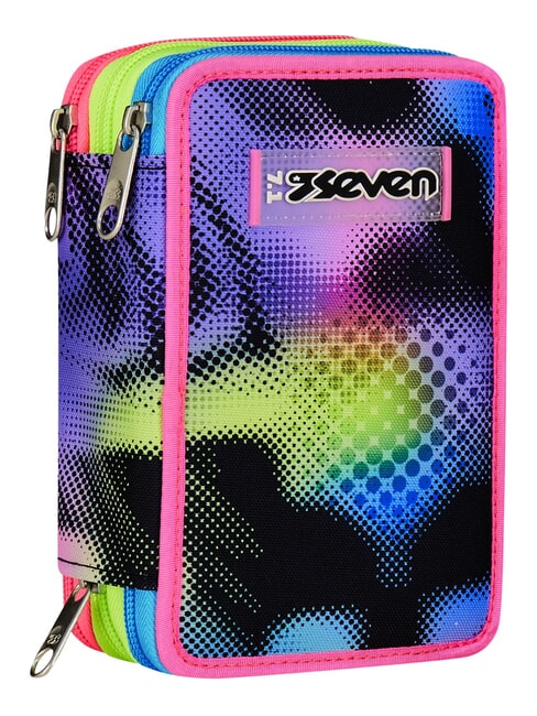 WRITE DOWN Astuccio a 3 zip fuxiafluo - Astucci e Accessori