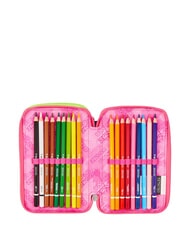 SEVEN WRITE DOWN Astuccio a 3 zip fuxiafluo - Astucci e Accessori - 3