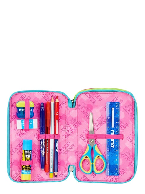 WRITE DOWN Astuccio a 3 zip fuxiafluo - Astucci e Accessori