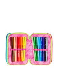 SEVEN WRITE DOWN Astuccio a 3 zip fuxiafluo - Astucci e Accessori - 6