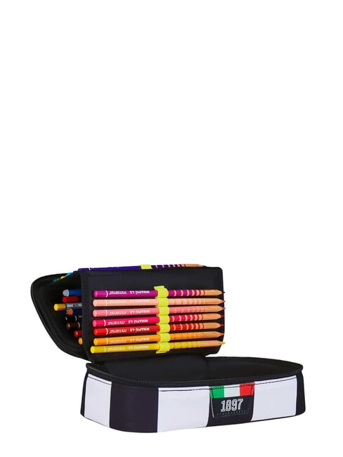 MAGIC GOAL Astuccio Juventus, quick case STRIPE BLACK/WHITE - Astucci e Accessori