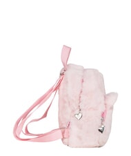 SJGANG PLUSHY ANIMALS Mini zainetto in pelliccetta doll pink - Zaini Scuola & Tempo Libero - 4