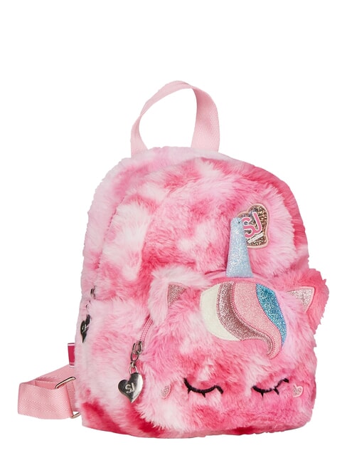 PLUSHY ANIMALS Mini zainetto in pelliccetta CANDY FUXIA - Zaini Scuola & Tempo Libero