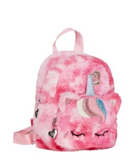 SJGANG PLUSHY ANIMALS Mini zainetto in pelliccetta CANDY FUXIA - Zaini Scuola & Tempo Libero - 3