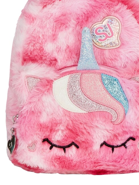 PLUSHY ANIMALS Mini zainetto in pelliccetta CANDY FUXIA - Zaini Scuola & Tempo Libero