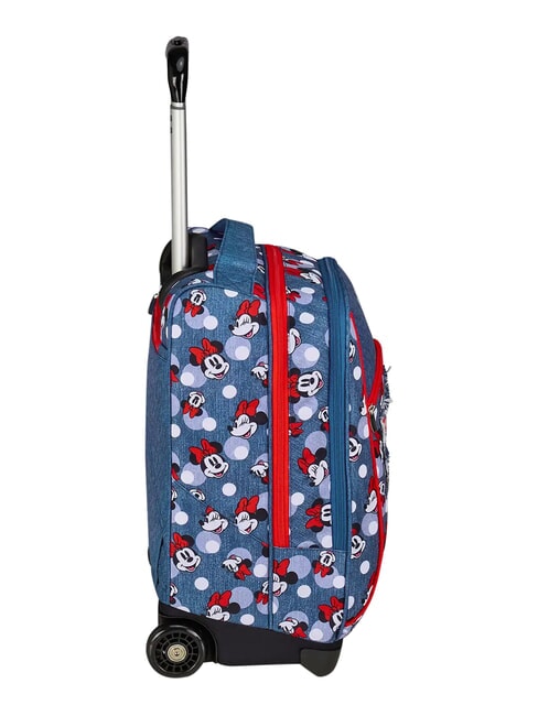 PRETTIED UP Zaino trolley 2 ruote, fisso denim - Zaini con carrello