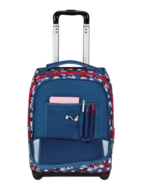 PRETTIED UP Zaino trolley 2 ruote, fisso denim - Zaini con carrello