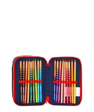 SPIDERMAN HANG TIME Astuccio a 3 zip lightblue - Astucci e Accessori - 5