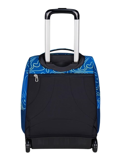 NUANCED Zaino trolley 2 ruote, fisso bluedeep - Zaini con carrello