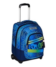 SEVEN NUANCED Zaino trolley 2 ruote, fisso bluedeep - Zaini con carrello - 3