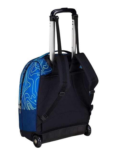 NUANCED Zaino trolley 2 ruote, fisso bluedeep - Zaini con carrello