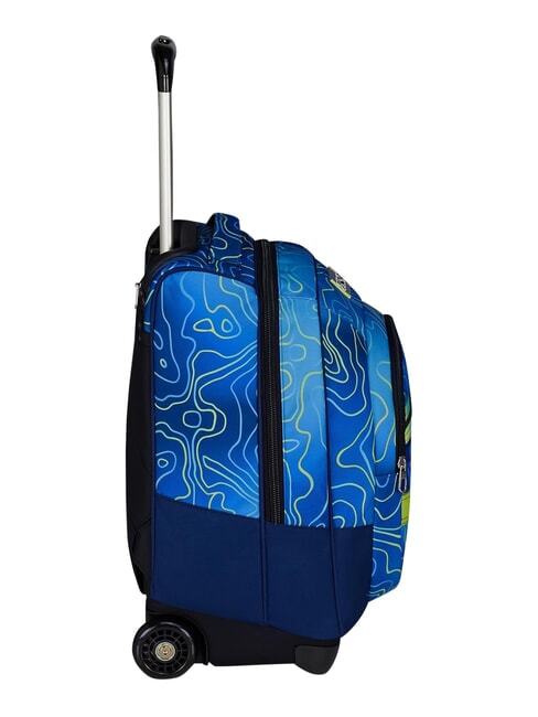 NUANCED Zaino trolley 2 ruote, fisso bluedeep - Zaini con carrello