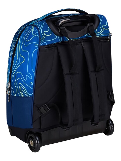 NUANCED Zaino trolley 2 ruote, fisso bluedeep - Zaini con carrello