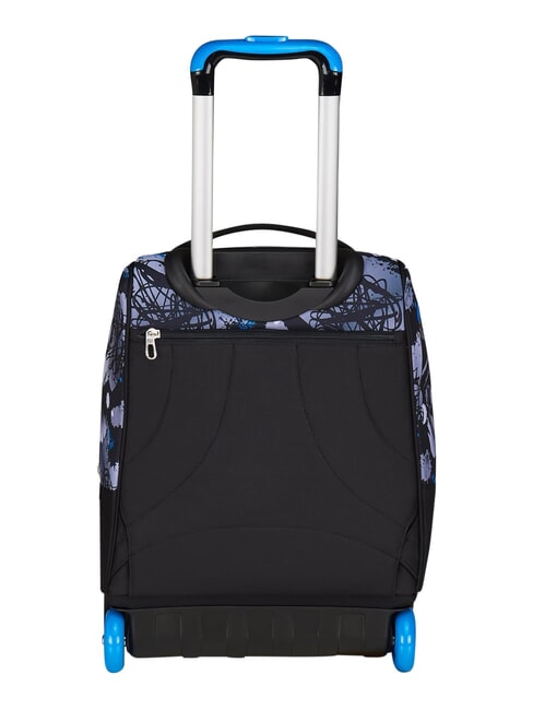 HUE E WRITES Zaino trolley 2 ruote, fisso reflex blue - Zaini con carrello