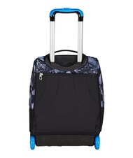 SEVEN HUE E WRITES Zaino trolley 2 ruote, fisso reflex blue - Zaini con carrello - 4