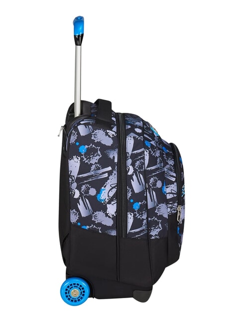 HUE E WRITES Zaino trolley 2 ruote, fisso reflex blue - Zaini con carrello