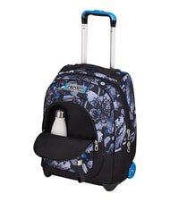 SEVEN HUE E WRITES Zaino trolley 2 ruote, fisso reflex blue - Zaini con carrello - 6