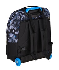 SEVEN HUE E WRITES Zaino trolley 2 ruote, fisso reflex blue - Zaini con carrello - 7