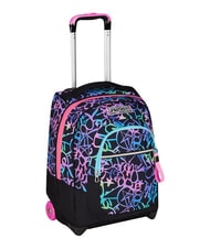 SEVEN SPRINKLING Zaino trolley 2 ruote, fisso fuxiafluo - Zaini con carrello - 3