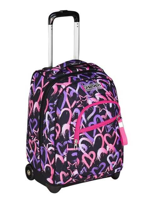 LOVELY ELEMENTS Zaino trolley 2 ruote, fisso framboise rose - Zaini con carrello