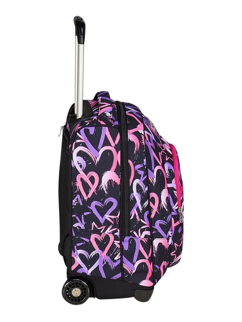 LOVELY ELEMENTS Zaino trolley 2 ruote, fisso framboise rose - Zaini con carrello