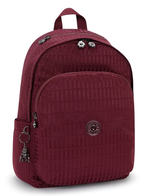 DELIA M Zaino maroon tile jacquard - Zaini Scuola & Tempo Libero