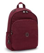 KIPLING DELIA M Zaino maroon tile jacquard - Zaini Scuola & Tempo Libero - 2