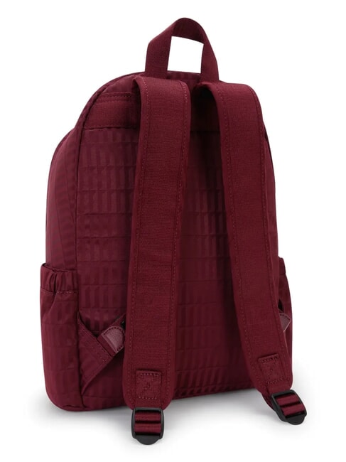 DELIA M Zaino maroon tile jacquard - Zaini Scuola & Tempo Libero