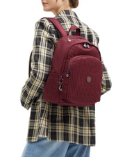 KIPLING DELIA M Zaino maroon tile jacquard - Zaini Scuola & Tempo Libero - 5
