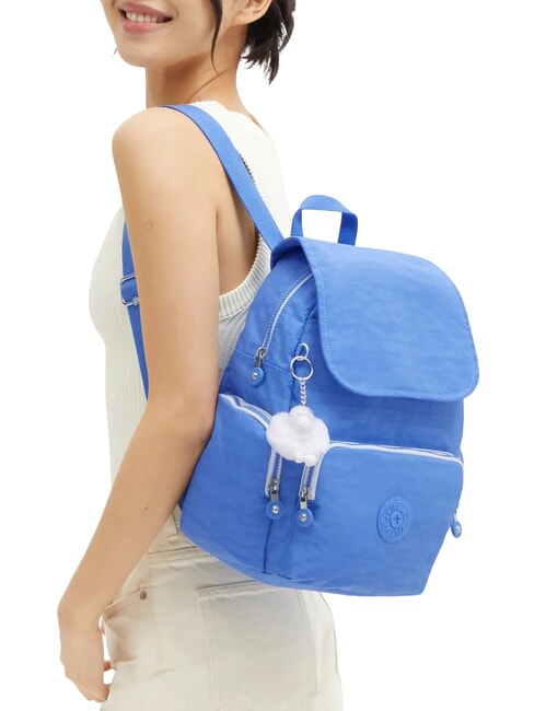 CITY ZIP S Zaino con flap cocktail blue - Borse Donna