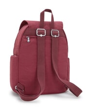 KIPLING CITY ZIP S Zaino con flap lounge wine - Borse Donna - 2