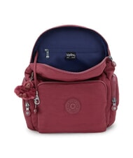 KIPLING CITY ZIP S Zaino con flap lounge wine - Borse Donna - 3