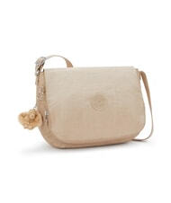 KIPLING EARTHBEAT M Borsa a tracolla sparkled beige - Borse Donna - 3