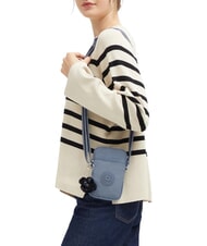 KIPLING TALLY BLUE Mini Bag porta iPhone blue stone - Borse Donna - 4