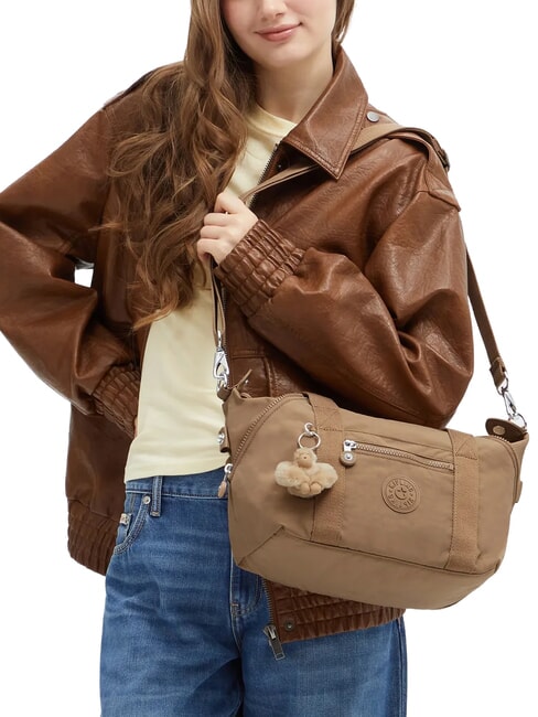 ART MINI Shopper con tracolla early tan - Borse Donna