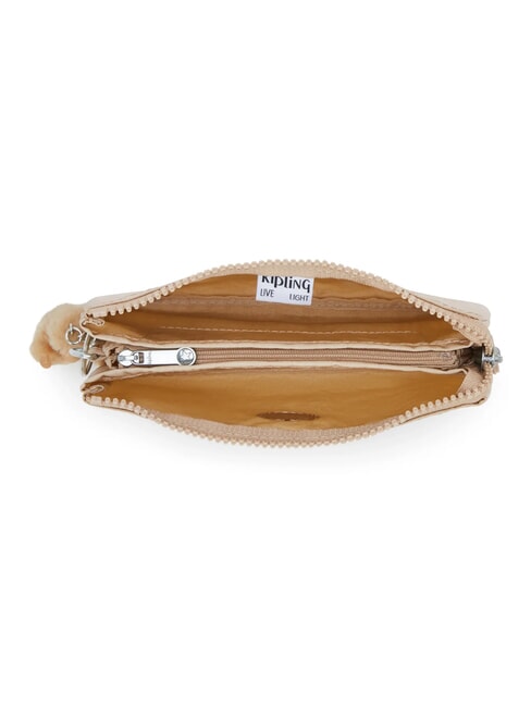 CREATIVITY L Necessaire sparkled beige - Borse Donna