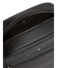 TOMMY HILFIGER TH WOVEN Borsello piccolo con taschino black - Tracolle Uomo - 5