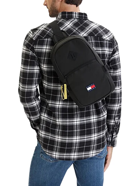 TJ DAILY ELEVATED Marsupio monospalla black - Marsupi