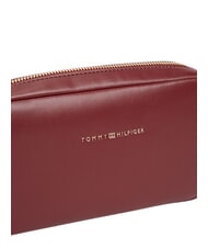 TOMMY HILFIGER TH ESSENTIAL Borsa mini, a tracolla velvet maroon - Borse Donna - 4