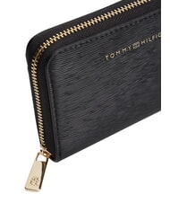 TOMMY HILFIGER TH MODERN Portafoglio compatto, ziparound black - Portafogli Donna - 3