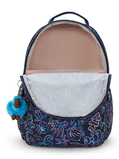 SEOUL LAP Zaino con tasca porta pc 15" disco fish - Zaini Scuola & Tempo Libero