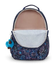 KIPLING SEOUL LAP Zaino con tasca porta pc 15" disco fish - Zaini Scuola & Tempo Libero - 4